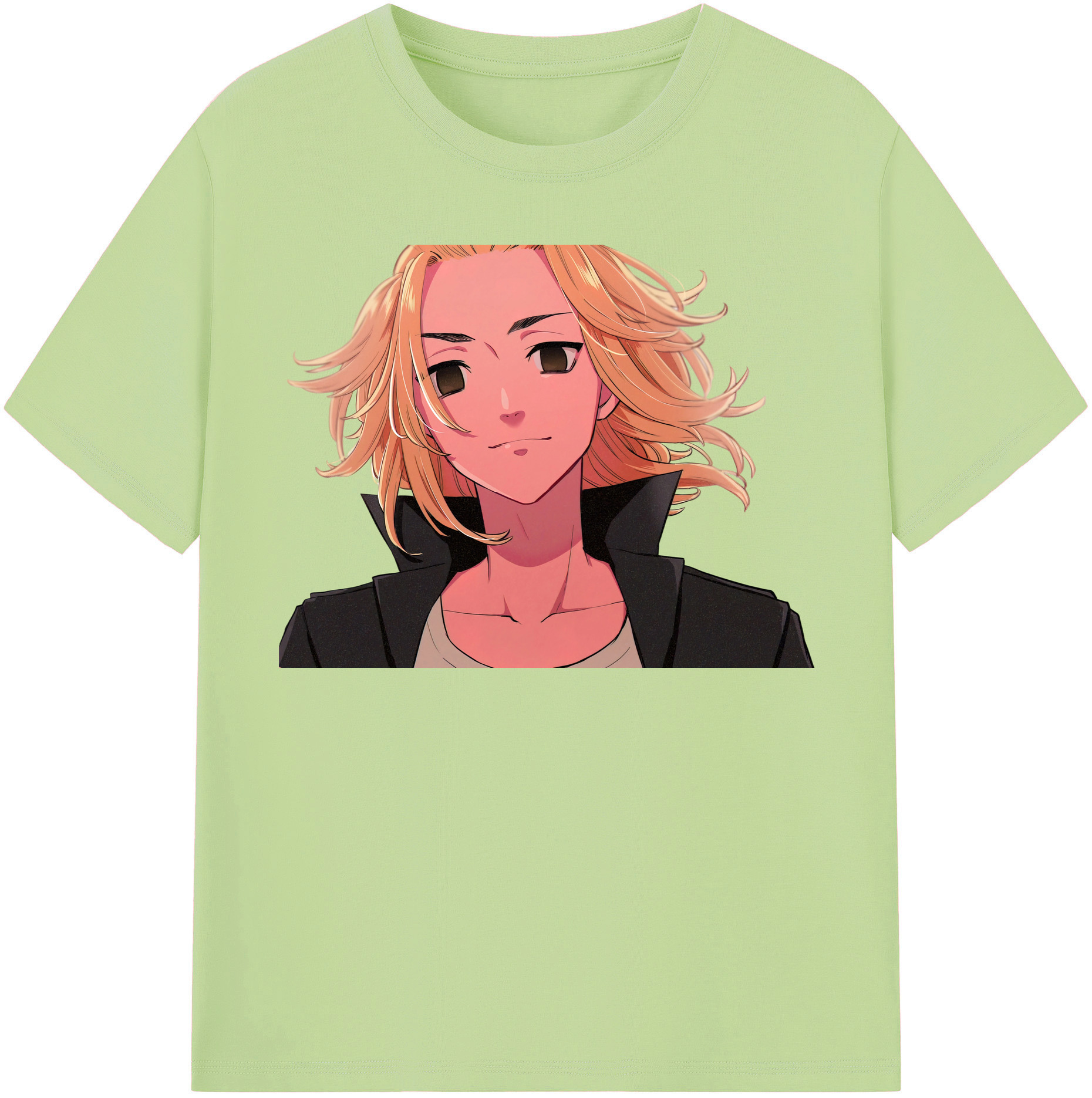 （画像用） 東京リベンジャーズ Tokyo Revengers 綿100％半袖Tシャツ（フロントプリント）